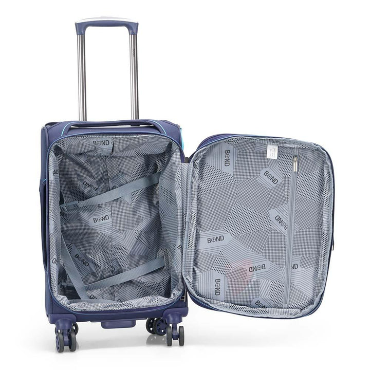 BOND EXTRA STRONG מזוודה טרולי לעלייה למטוס 20" - תיק התיקיםBondמזוודות