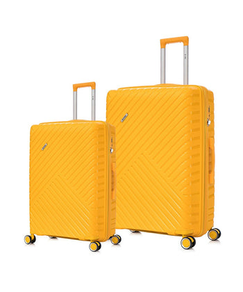 BOND POLYPROPYLENE סט 2 מזוודות גדולה וקטנה 28" + 20" - תיק התיקיםBondמזוודות