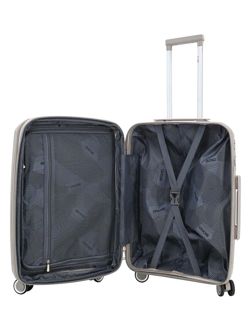 BOND POLYPROPYLENE מזוודה בינונית קשיחה חזקה במיוחד 24" - תיק התיקיםBondמזוודות