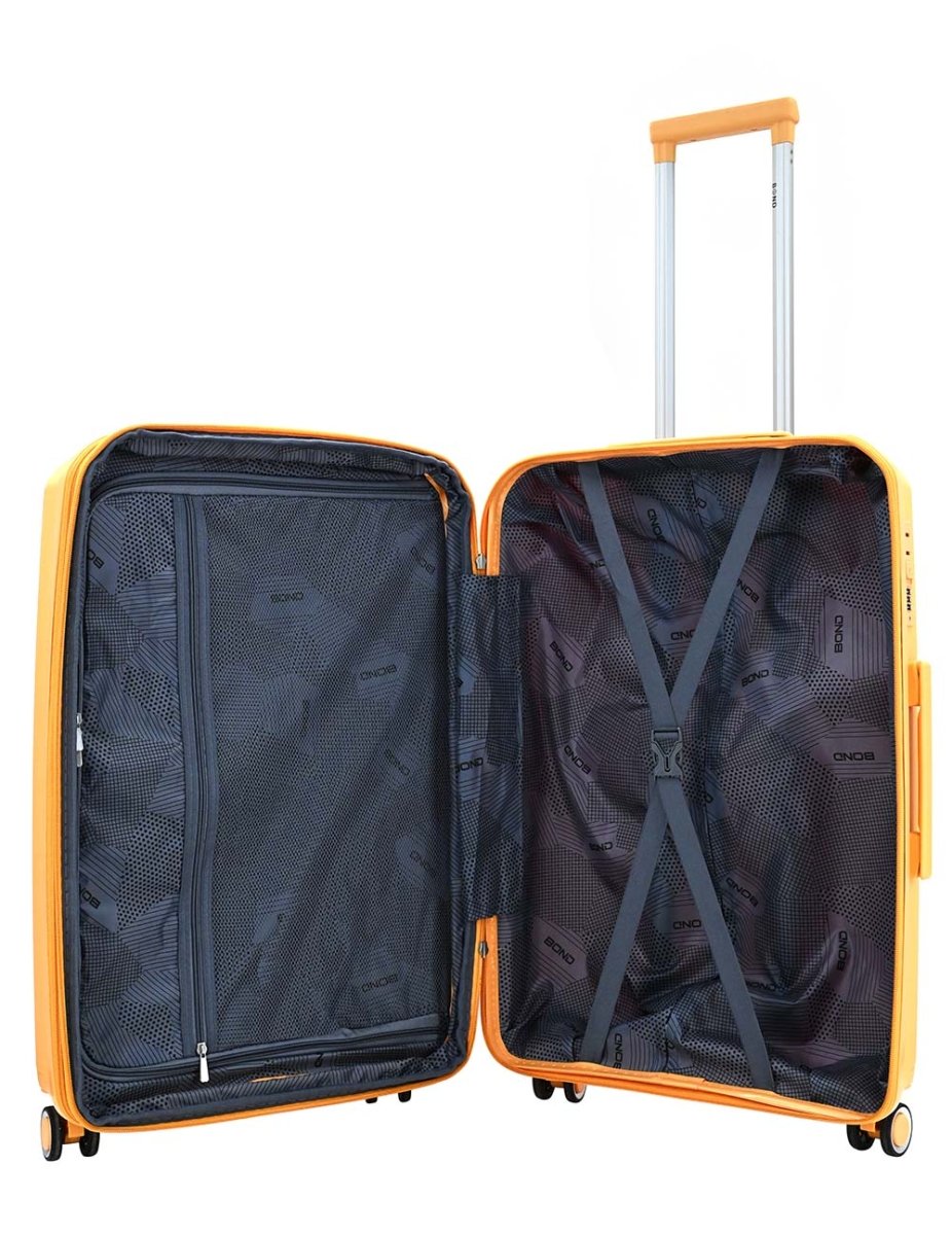 BOND POLYPROPYLENE מזוודה בינונית קשיחה חזקה במיוחד 24" - תיק התיקיםBondמזוודות