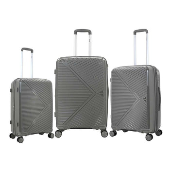 BOND POLYPROPYLENE סט 3 מזוודות חזקות במיוחד ואיכותיות קשיחות - תיק התיקיםBondמזוודות