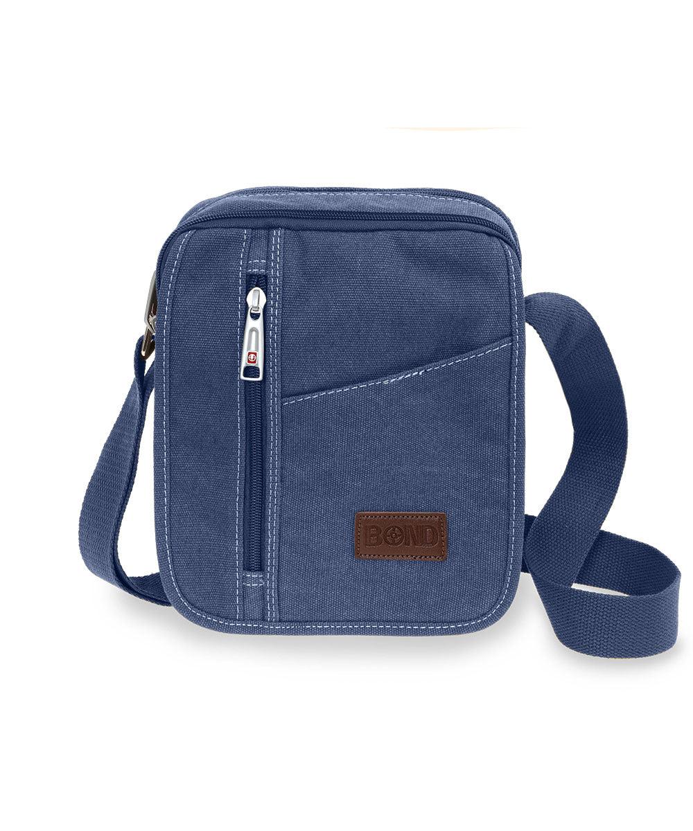 תיק צד לגבר מבד קנבס Bond - תיק התיקיםBondגברים