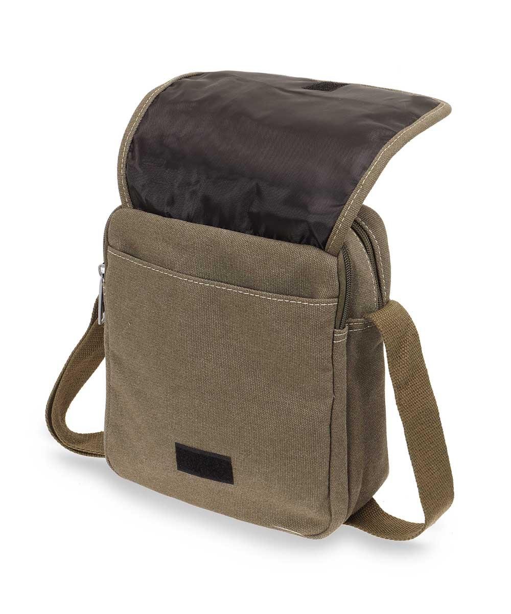 תיק צד לגבר מבד קנבס Bond - תיק התיקיםBondגברים