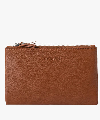 ארנק עור נאפה דגם קלאודיה