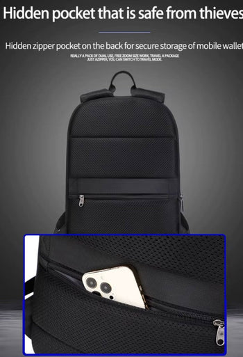 Bruno Cavalli תיק גב למחשב נייד 14.1" - תיק התיקיםBruno Cavalliגברים