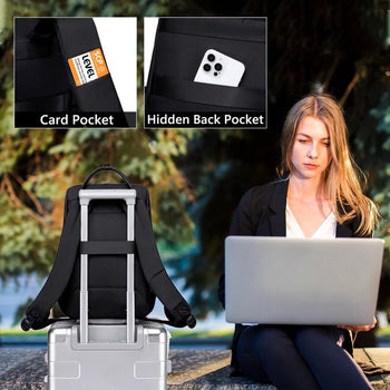 Chantria תיק גב לנשים למחשב נייד 14.1" - תיק התיקיםchantriaתיקי מחשב