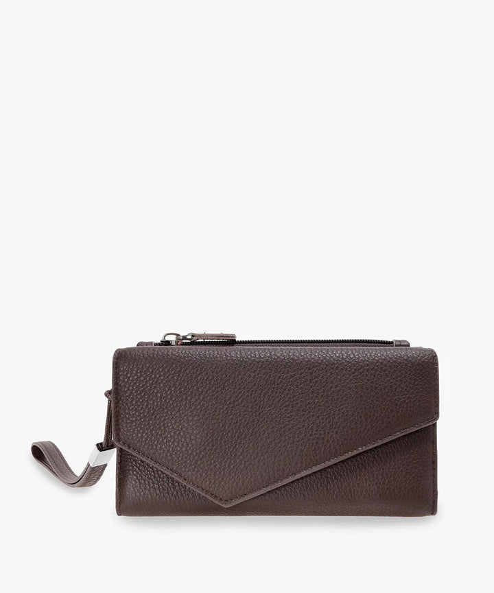 ארנק מעור דגם דיאמונד בינוני