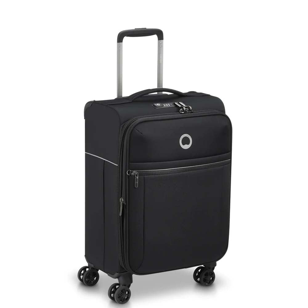 Delsey Brochant 2.0 55cm מזוודה בד קטנה טרולי עלייה למטוס 20" - תיק התיקיםDELSEYמזוודות