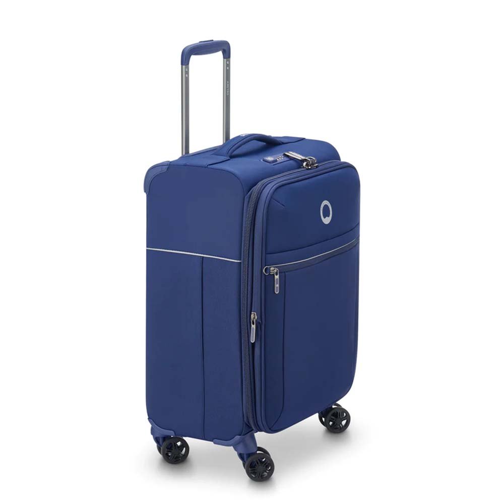 Delsey Brochant 2.0 55cm מזוודה בד קטנה טרולי עלייה למטוס 20" - תיק התיקיםDELSEYמזוודות