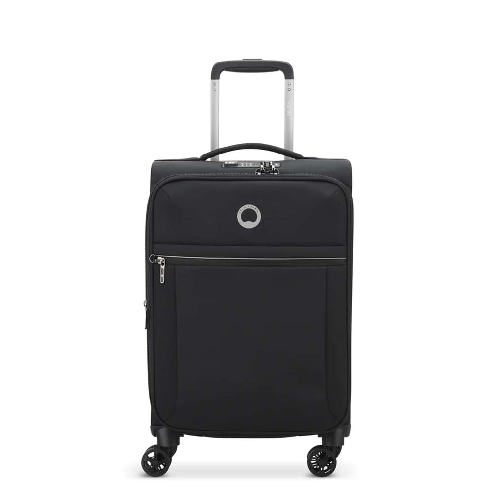 Delsey Brochant 2.0 55cm מזוודה בד קטנה טרולי עלייה למטוס 20" - תיק התיקיםDELSEYמזוודות