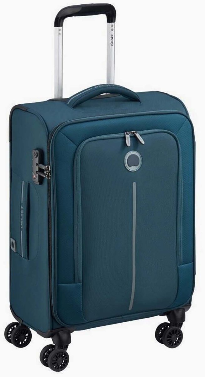 Delsey Caracas סט 3 מזוודות גדולות במיוחד בד רכות - תיק התיקיםDELSEYמזוודות