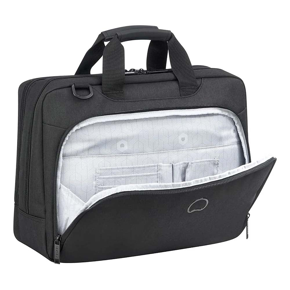 Delsey Esplanade תיק צד 2 תאים למחשב נייד 15.6" - תיק התיקיםDELSEYתיקים למחשב נייד