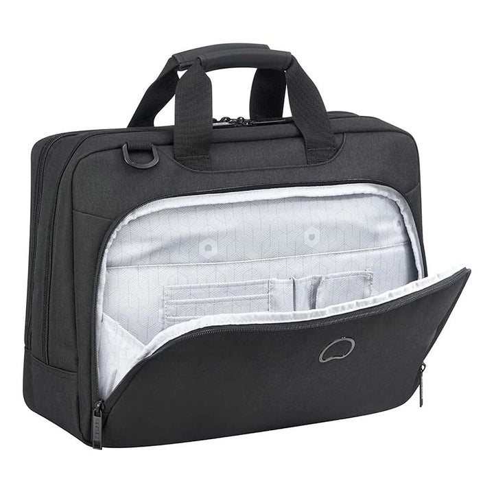 Delsey Esplanade תיק צד 2 תאים למחשב נייד 15.6" - תיק התיקיםDELSEYתיקים למחשב נייד