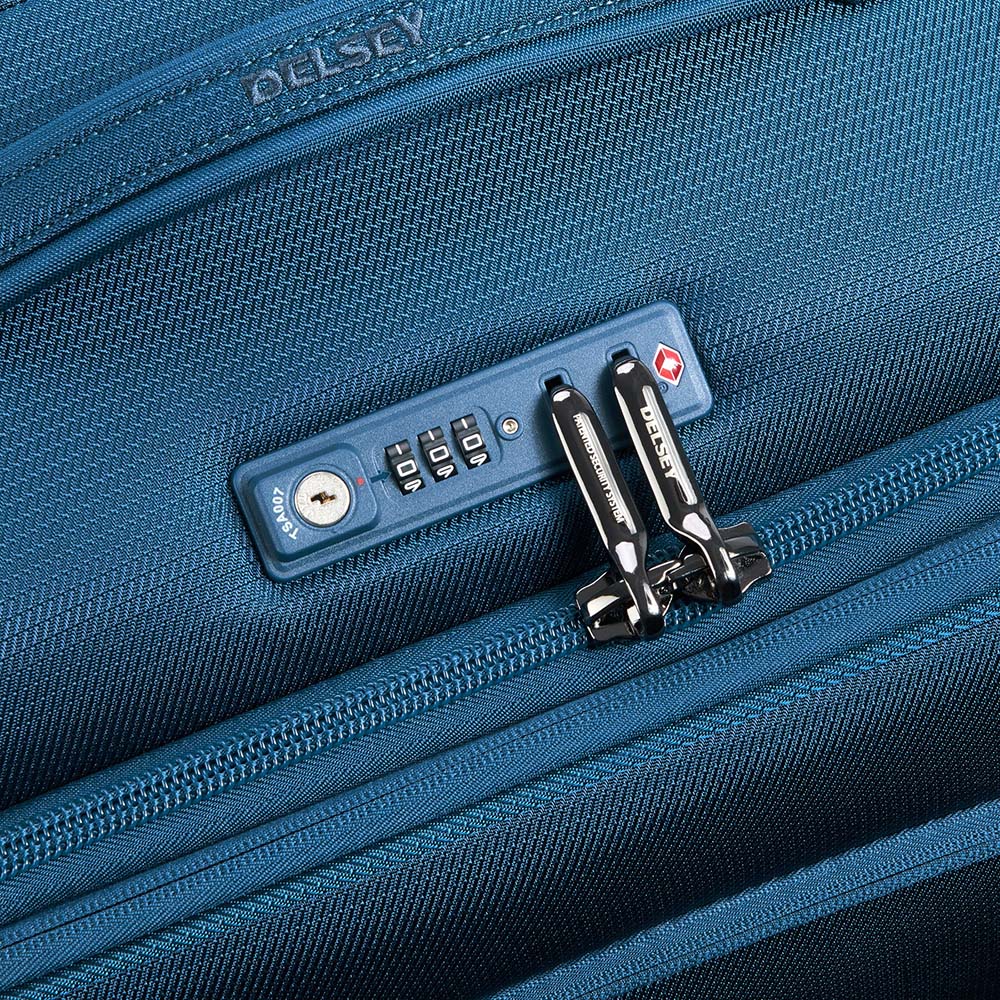 Delsey Montmartre 55cm מזוודה בד קטנה טרולי עלייה למטוס 20"