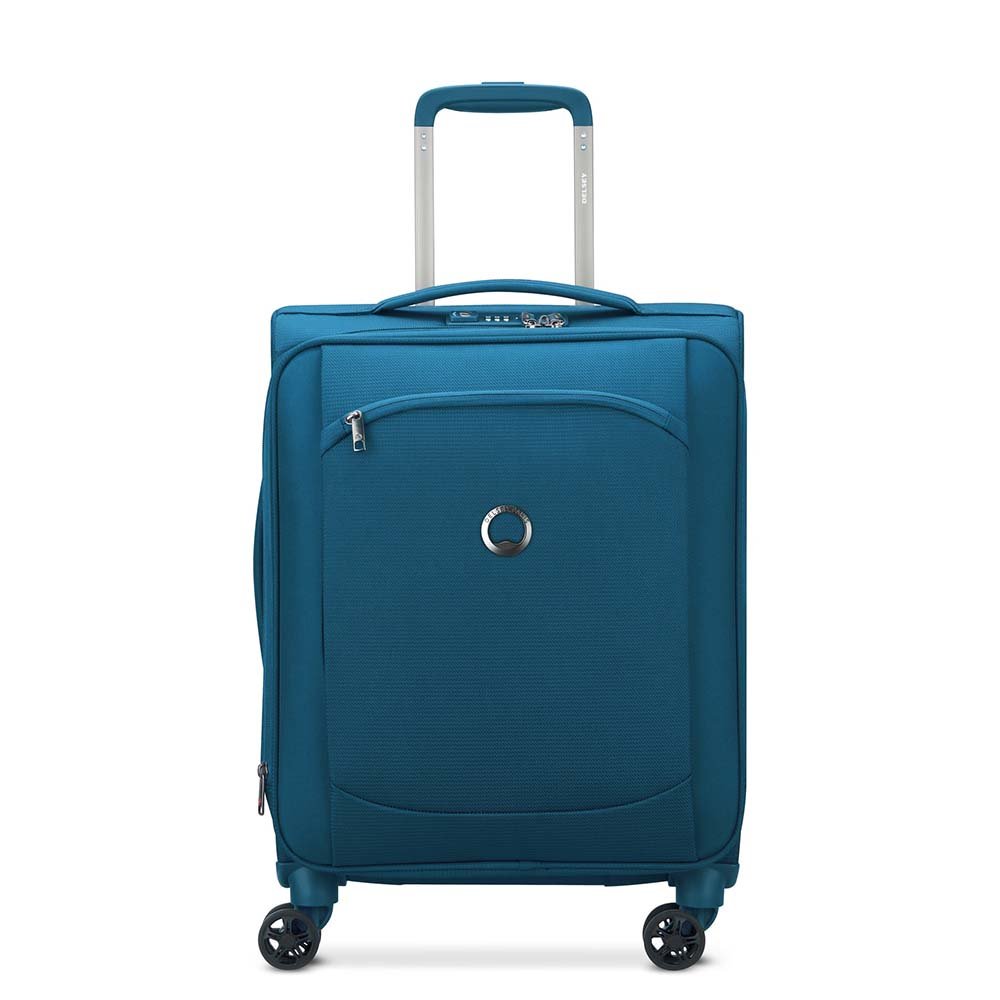 Delsey Montmartre 55cm מזוודה בד קטנה טרולי עלייה למטוס 20" - תיק התיקיםDELSEYמזוודות