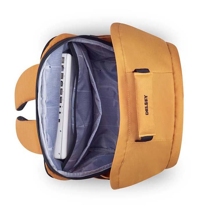 Delsey SECURBAN תיק גב למחשב נייד 15.6" - תיק התיקיםDELSEYתיקים למחשב נייד