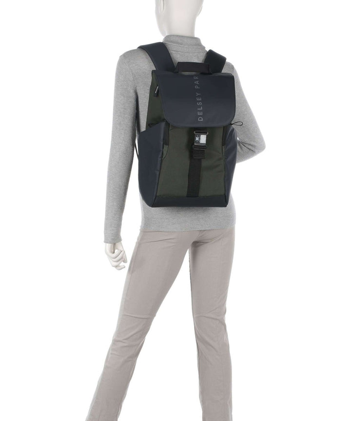 תיק גב Delsey Securflap 15״ 21 ליטר - תיק התיקיםDelseyתיק גב ללפטופ