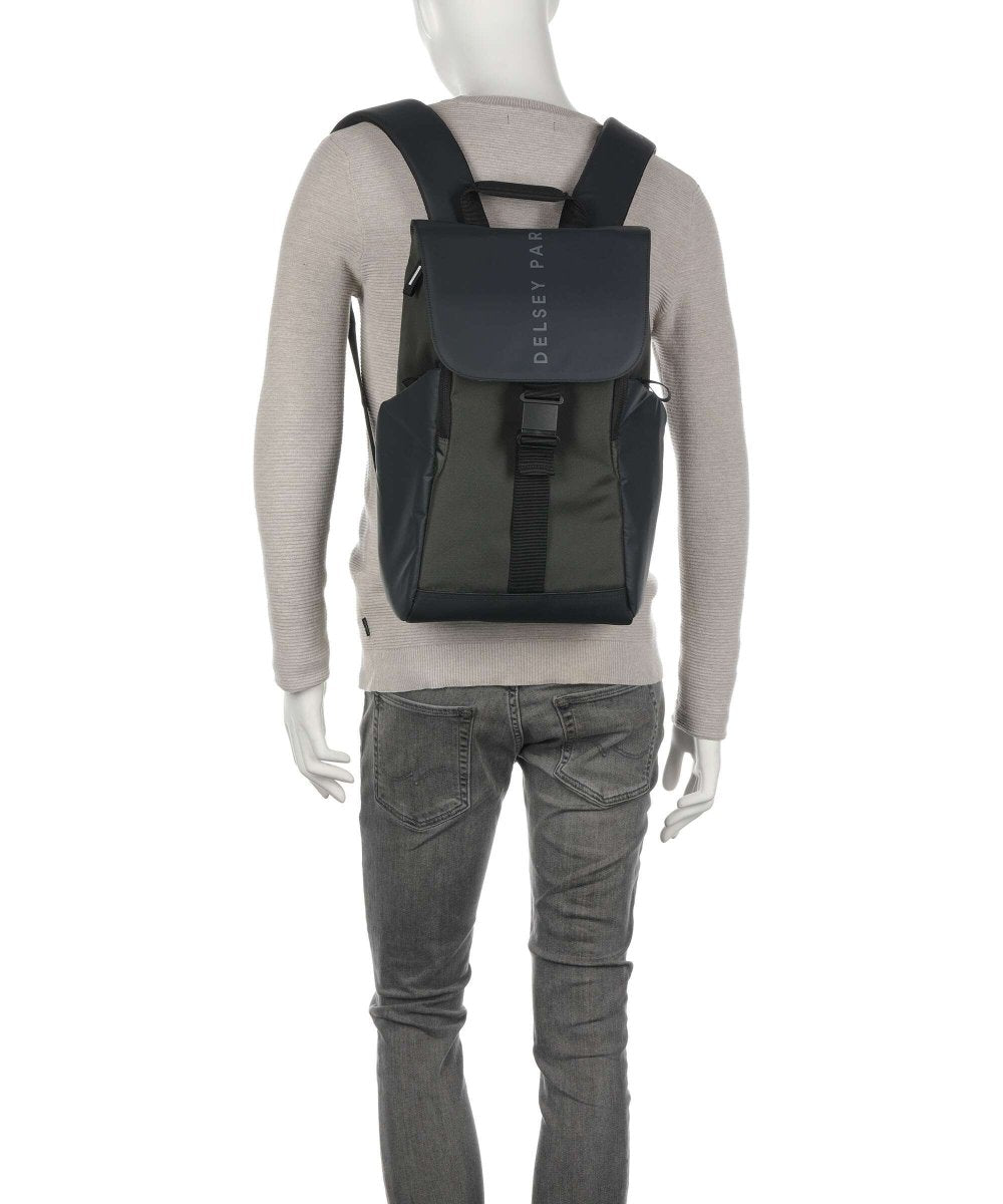 תיק גב Delsey Securflap 15״ 21 ליטר - תיק התיקיםDelseyתיק גב ללפטופ