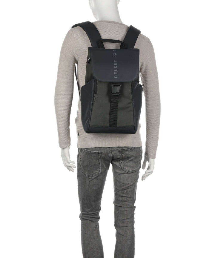 תיק גב Delsey Securflap 15״ 21 ליטר - תיק התיקיםDelseyתיק גב ללפטופ