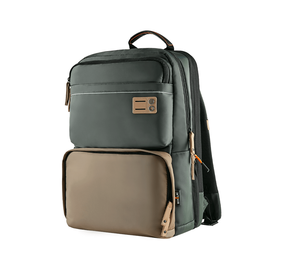 ECHOLAC Day One Backpack תיק גב מתרחב ונגד גניבות למחשב 14" - תיק התיקיםECHOLACתיקי גב למחשב
