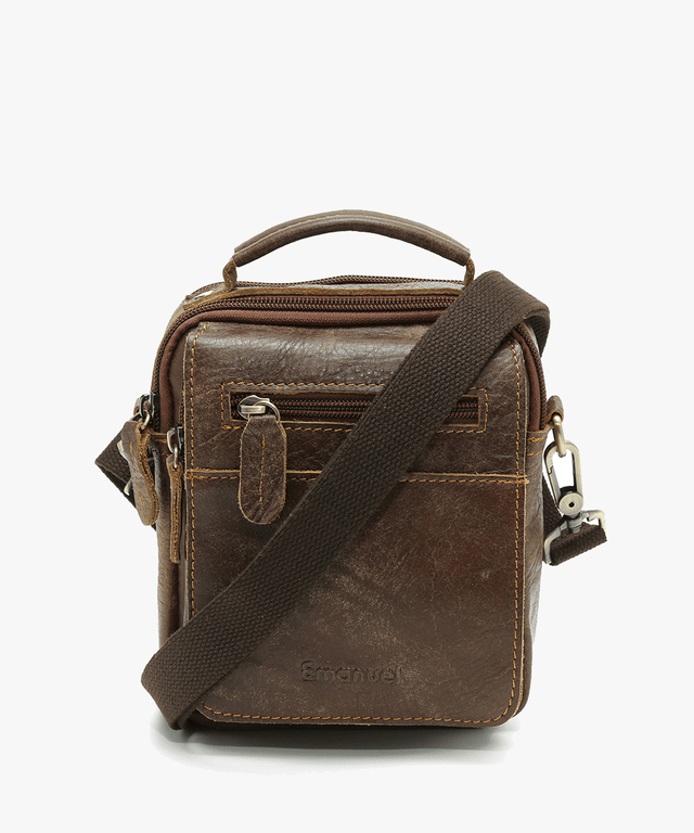 תיק צד דגם שלדון - תיק התיקיםEmanuelתיקי צד לגבר