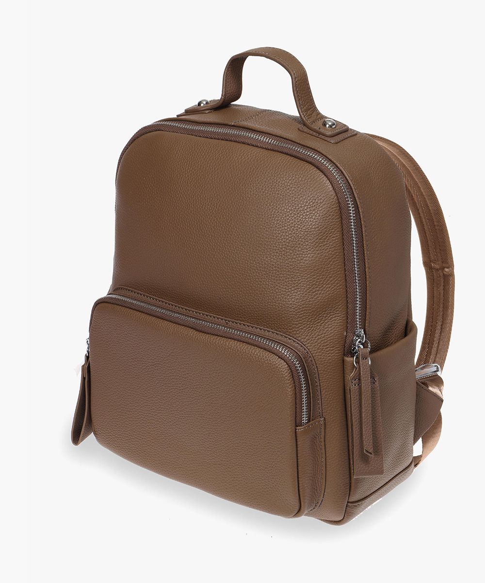 Emanuel תיק גב מעור דגם היידן 13.3" - תיק התיקיםEmanuelנשים