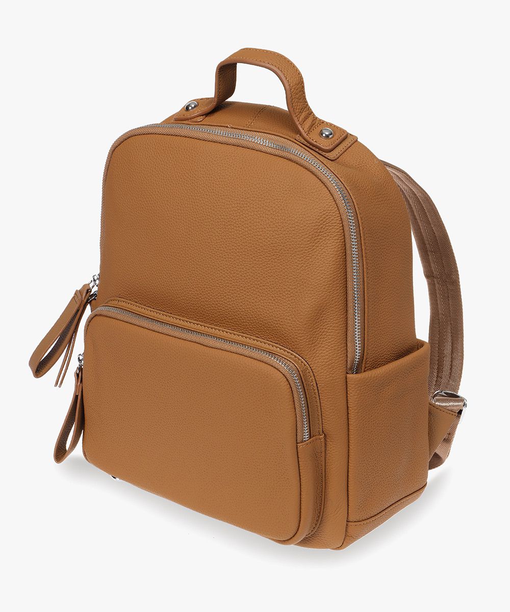 Emanuel תיק גב מעור דגם היידן 13.3" - תיק התיקיםEmanuelנשים