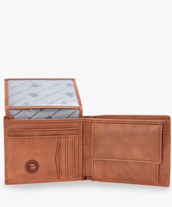 ארנק עור לגבר רינגו משומן - תיק התיקיםEmanuelארנקי גברים