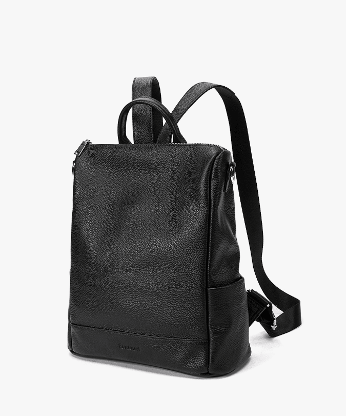 תיק גב מעור דגם אדריאנה - תיק התיקיםEmanuelתיקי גב לנשים