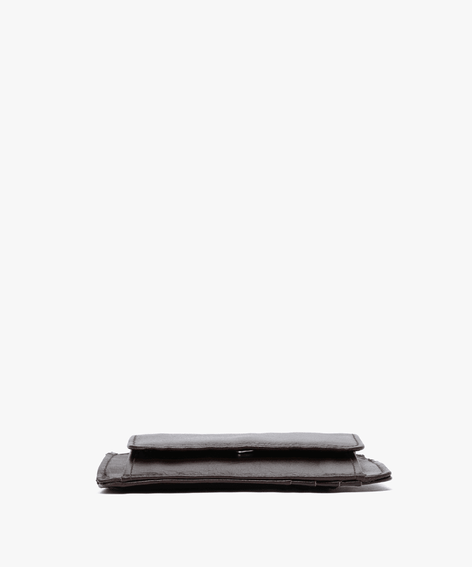 ארנקון מעור גריזי - תיק התיקיםEmanuelארנקי גברים