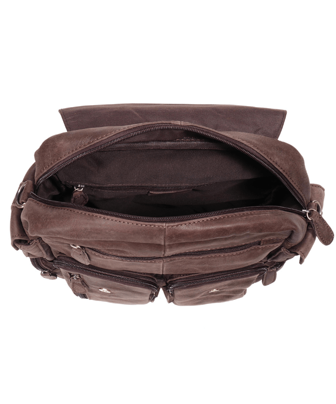 תיק גב מעור דגם רוקסנה - תיק התיקיםEmanuelתיקי גב לנשים