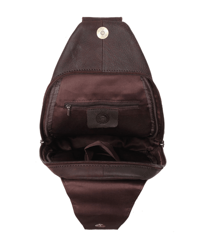 תיק מעור דגם אוכף - תיק התיקיםEmanuelתיקי צד לגבר