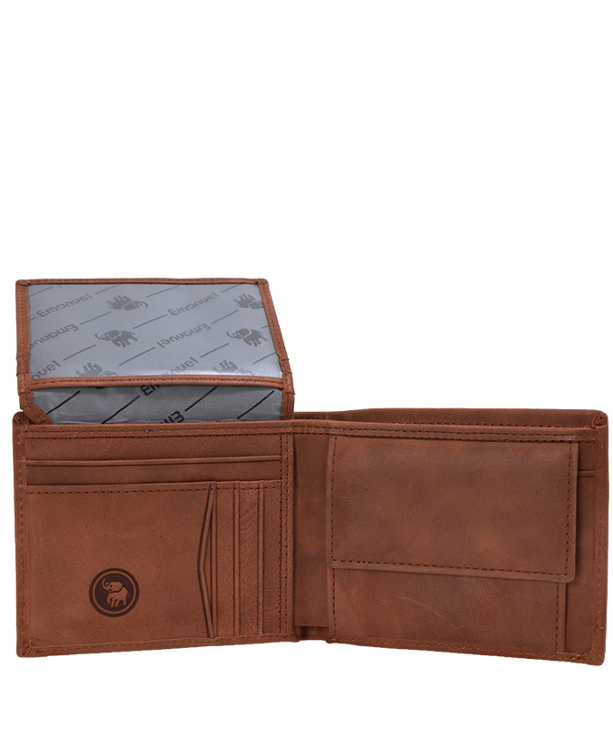 ארנק סיינפלד משומן - תיק התיקיםEmanuelארנקי גברים