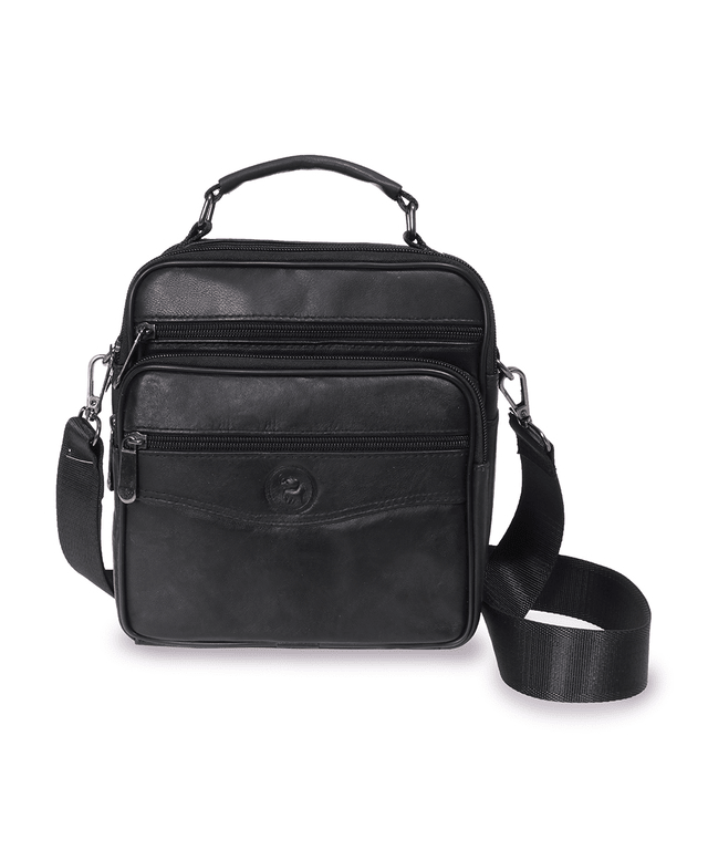 תיק צד מעור דגם ראנר - תיק התיקיםEmanuelתיקי צד לגבר