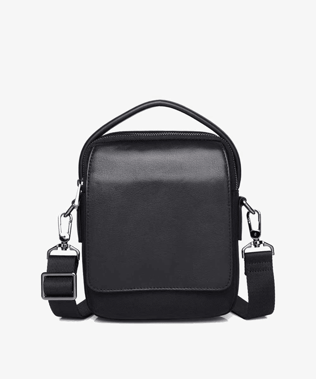 תיק צד משולב עור דגם בראון - תיק התיקיםEmanuelתיקי צד לגבר