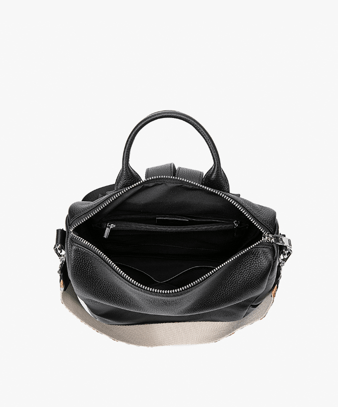 תיק גב מעור דגם אדריאנה - תיק התיקיםEmanuelתיקי גב לנשים