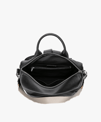 תיק גב מעור דגם אדריאנה - תיק התיקיםEmanuelתיקי גב לנשים