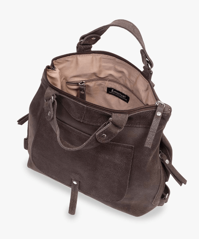 תיק גב דגם סיטי קטן - תיק התיקיםEmanuelתיקי גב לנשים