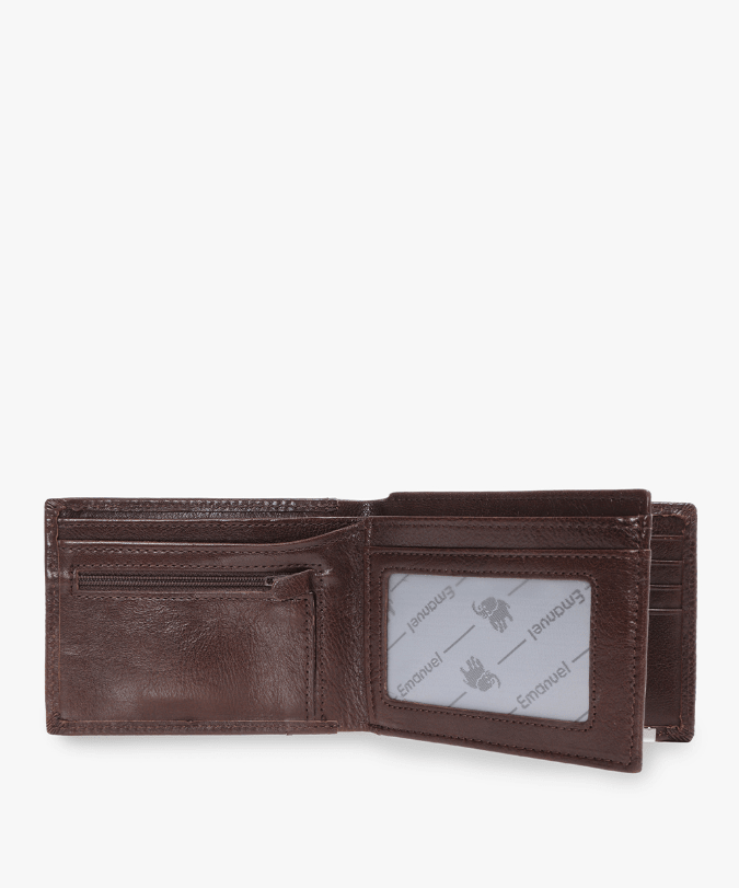 ארנק עור משומן סטאר - תיק התיקיםEmanuelארנקי גברים