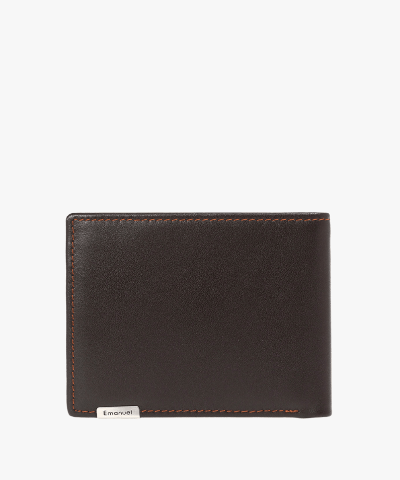 ארנק סיינפלד נאפה לגבר - תיק התיקיםEmanuelארנקי גברים