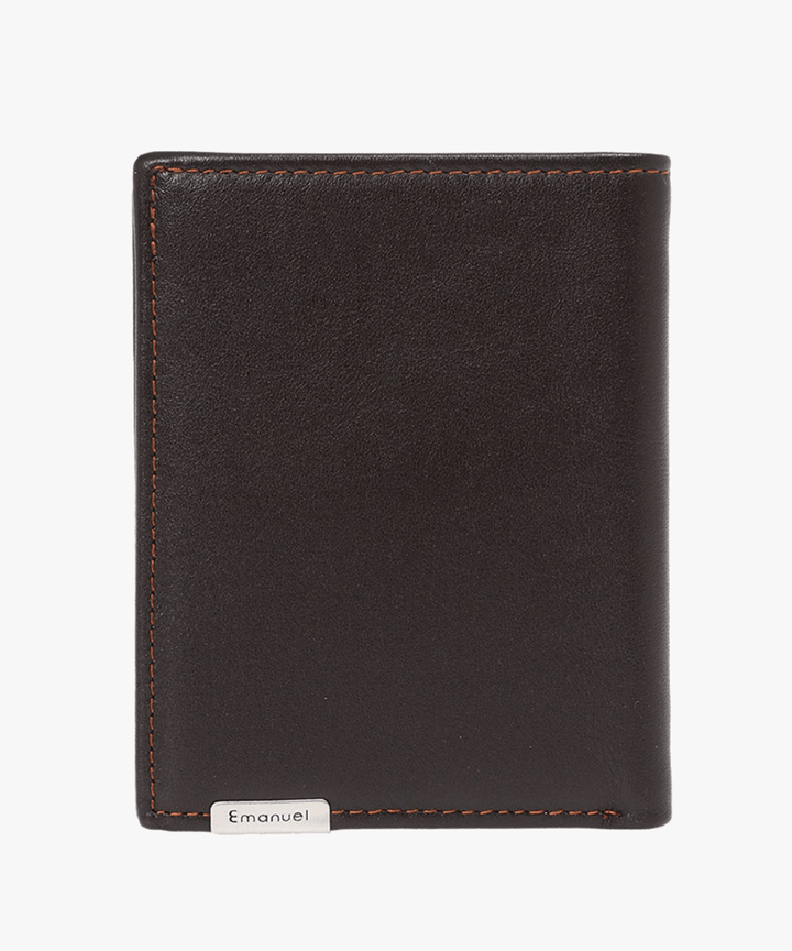 ארנק לגבר עור נאפה דגם ליאון - תיק התיקיםEmanuelארנקי גברים