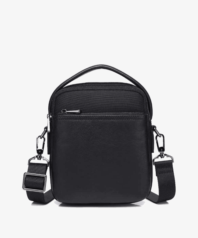 תיק צד משולב עור דגם אטלס - תיק התיקיםEmanuelתיקי צד לגבר