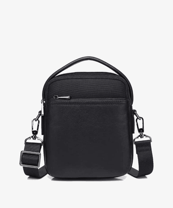 תיק צד משולב עור דגם אטלס - תיק התיקיםEmanuelתיקי צד לגבר