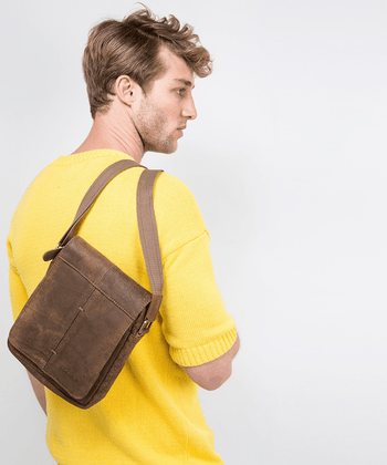 תיק צד מעור דגם מאווי דיזל - תיק התיקיםEmanuelתיקי צד לגבר