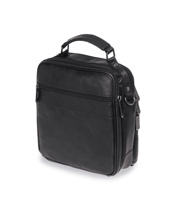 תיק צד מעור דגם ראנר - תיק התיקיםEmanuelתיקי צד לגבר