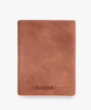 ארנק עור בילי משומן - תיק התיקיםEmanuelארנקי גברים