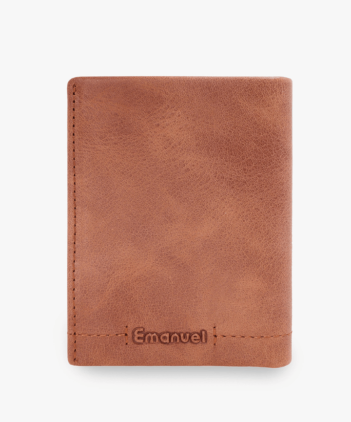 ארנק עור בילי משומן - תיק התיקיםEmanuelארנקי גברים