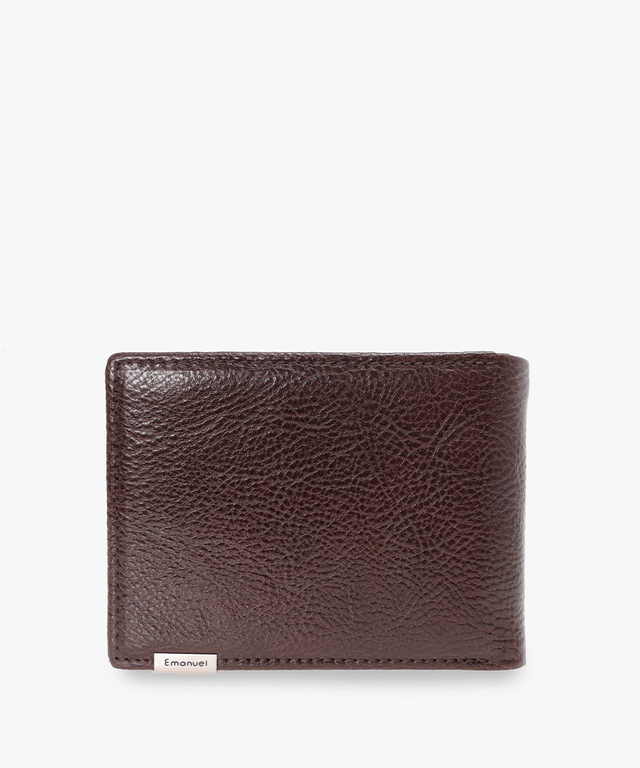ארנק עור משומן סטאר - תיק התיקיםEmanuelארנקי גברים