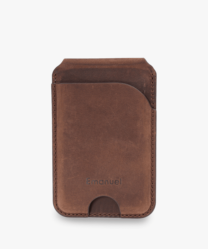 ארנק עור מעמד מגנטי - תיק התיקיםEmanuelארנקי גברים