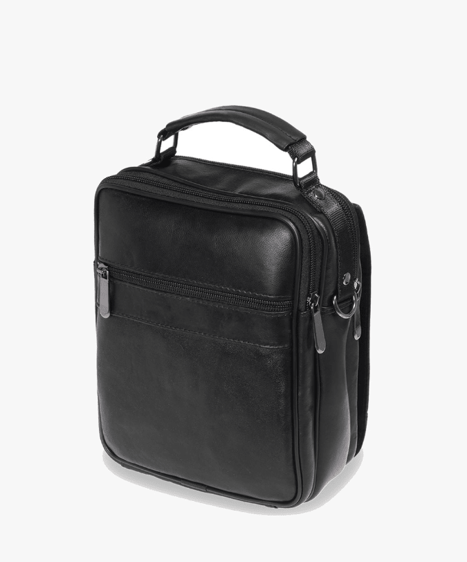 תיק צד מעור דגם בליינד - תיק התיקיםEmanuelתיקי צד לגבר